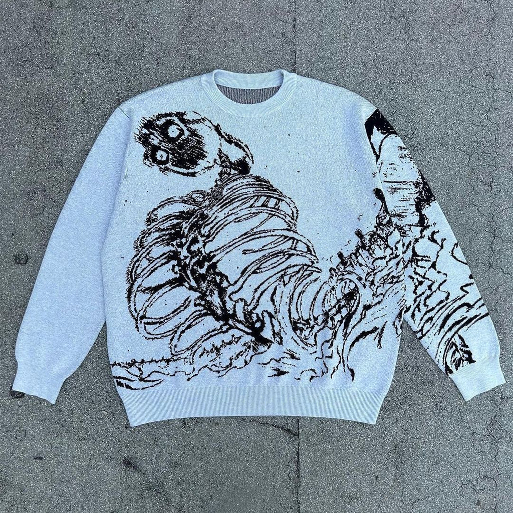 Narastreet – Skeleton Eclipse Sweater