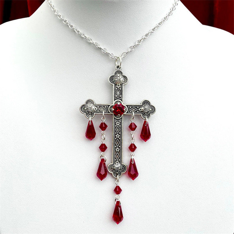 Narastreet – Wife Dracula Cross Choker