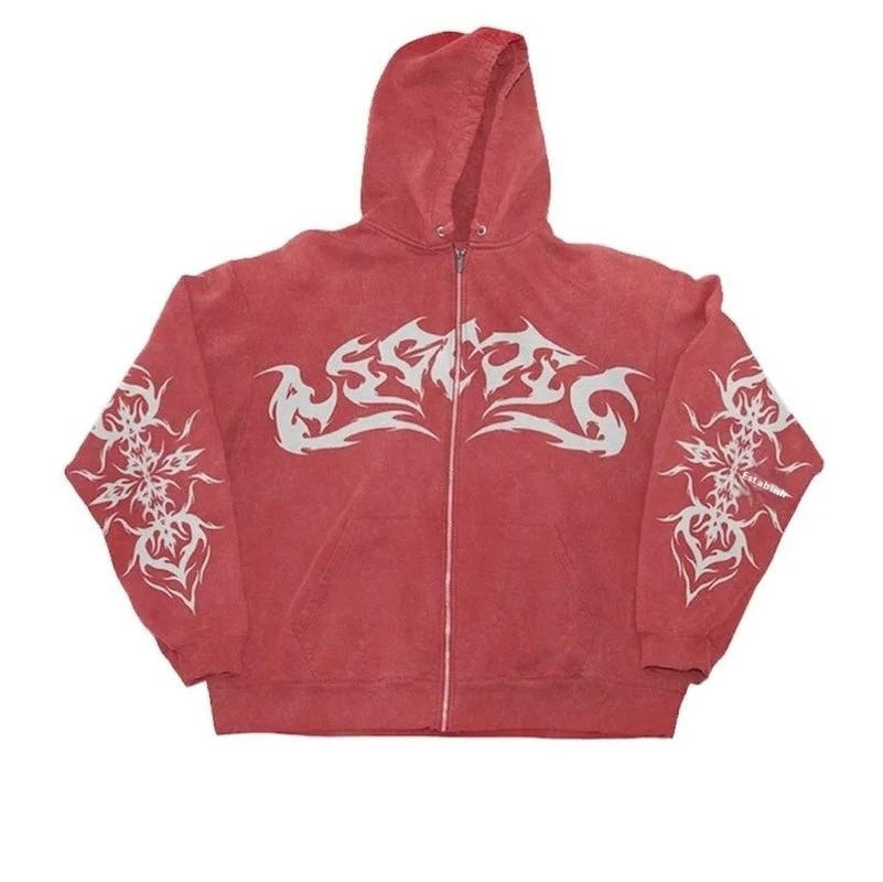 Narastreet – Y2G Shadow Zip Hoodie